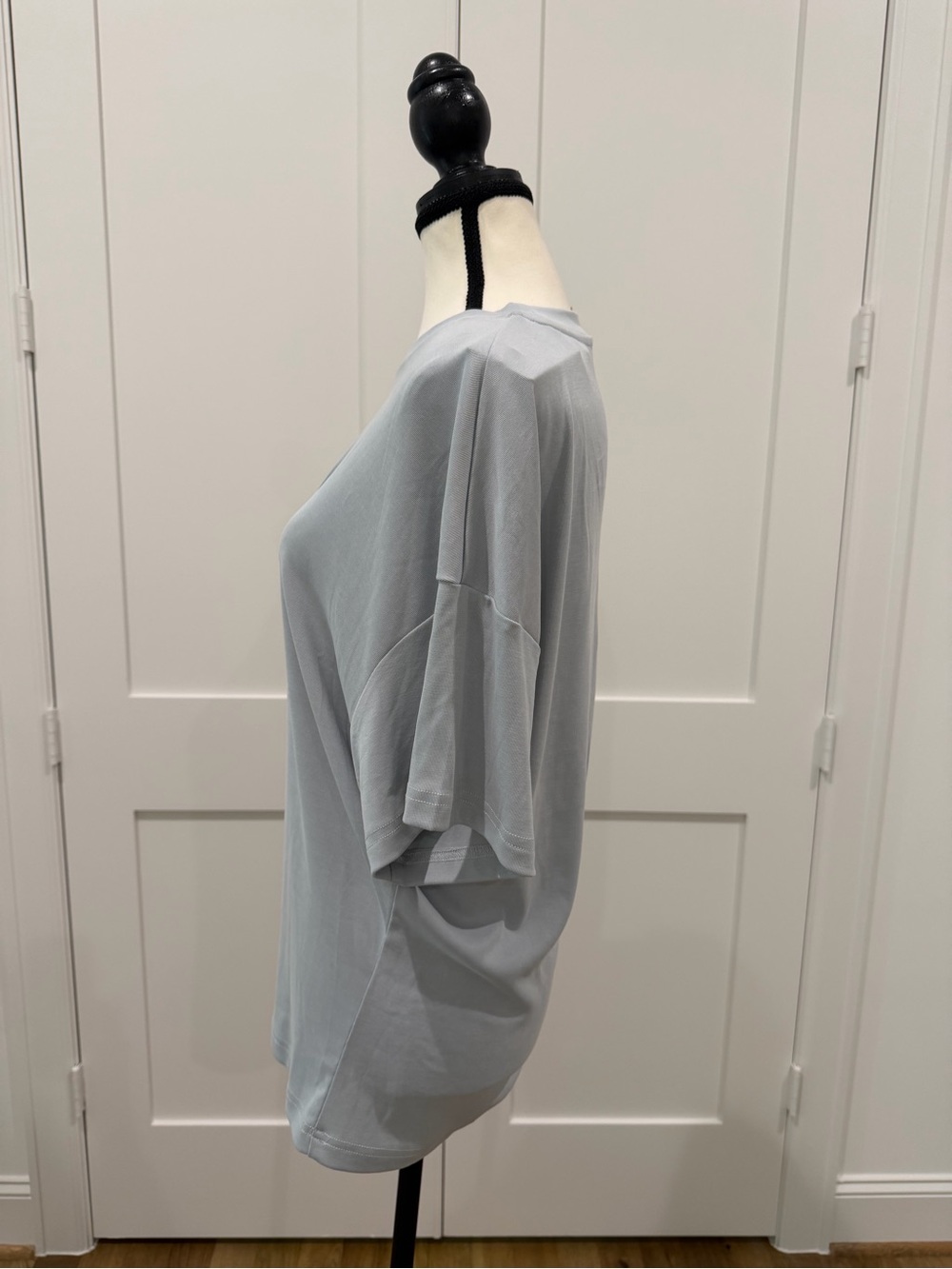 OGL Gathered Waist Tee | Pale Blue | XL | NWT - Picture 6 of 10